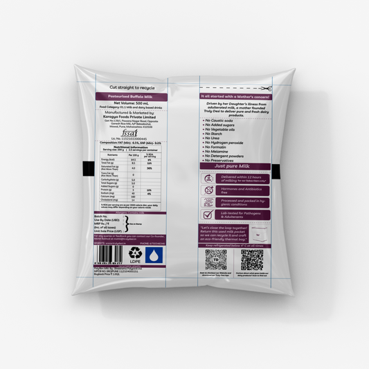 Buffalo Milk Trial Pack (10 Ltr)