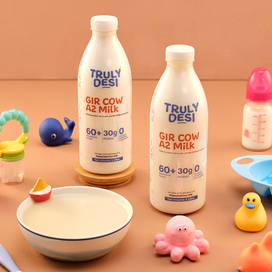 Gir Cow A2 Milk Bottle