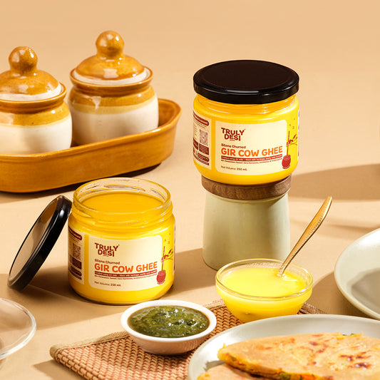Bilona Churned Gir Cow Ghee