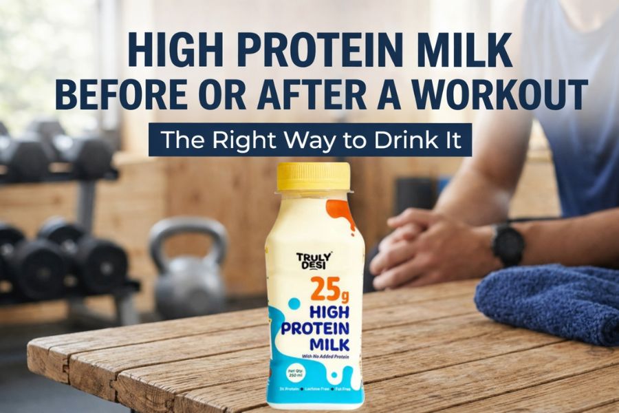 High Protein Milk Before or After a Workout: The Right Way to Drink It