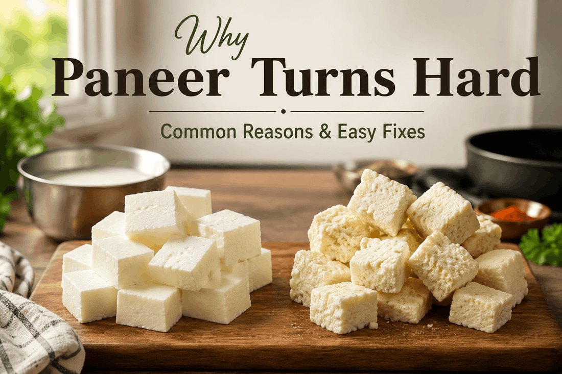 Why Paneer Turns Hard and How to Fix It at Home