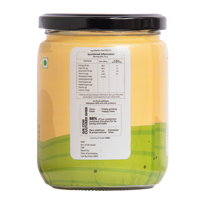 Gir Cow Cultured Ghee