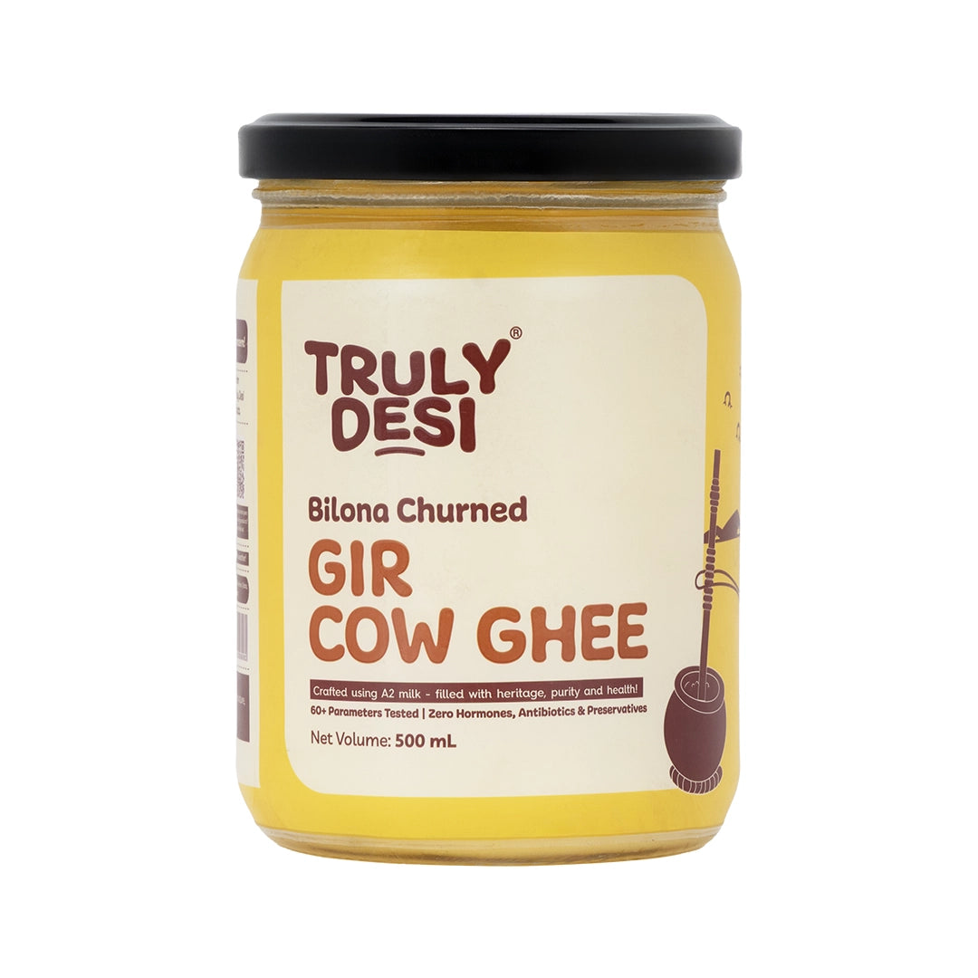 Bilona Churned Gir Cow Ghee