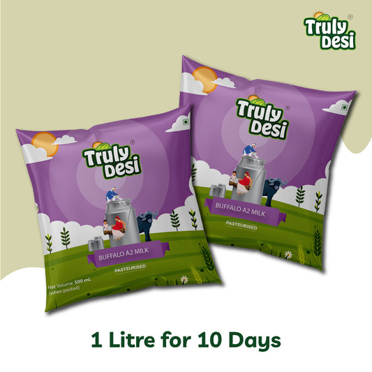 Buffalo Milk Trial Pack (10 Ltr)