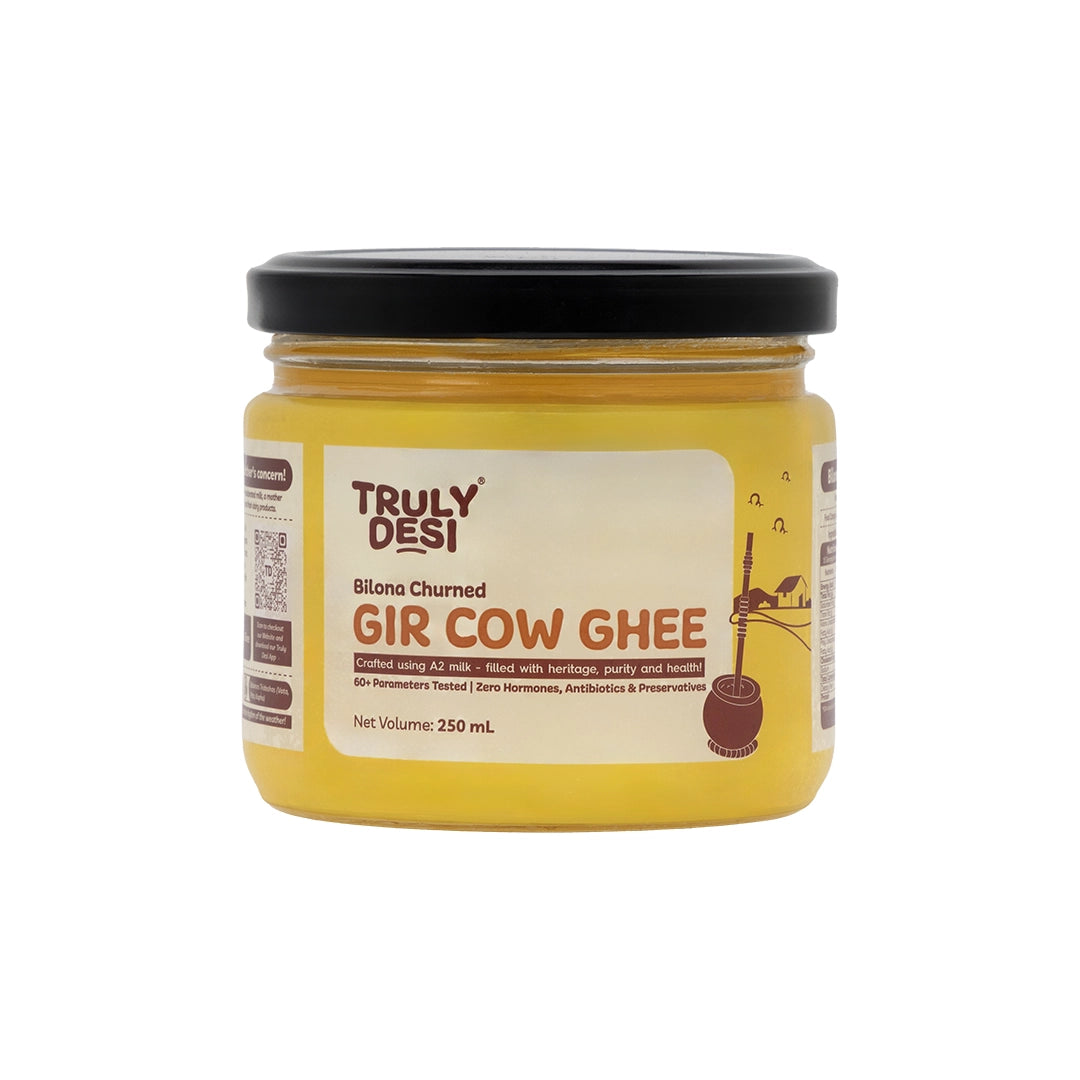 Bilona Churned Gir Cow Ghee