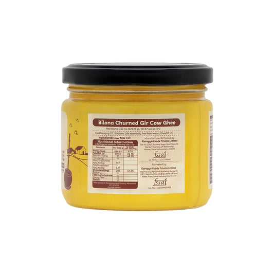 Bilona Churned Gir Cow Ghee