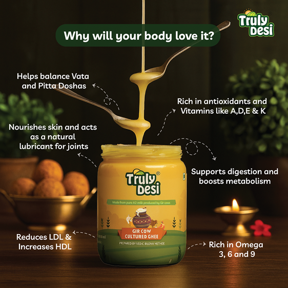 Gir Cow Cultured Ghee