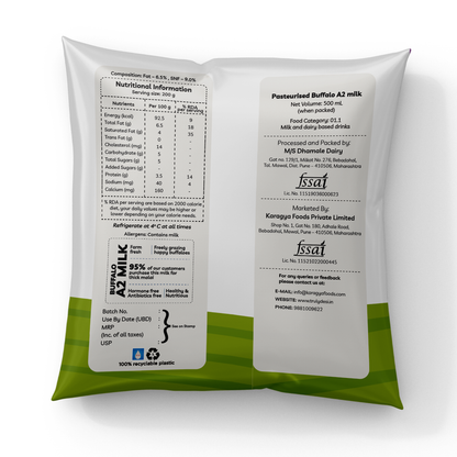 Buffalo Milk Trial Pack (7 Ltr)