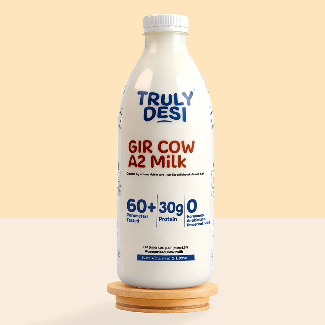 Gir Cow A2 Milk Bottle