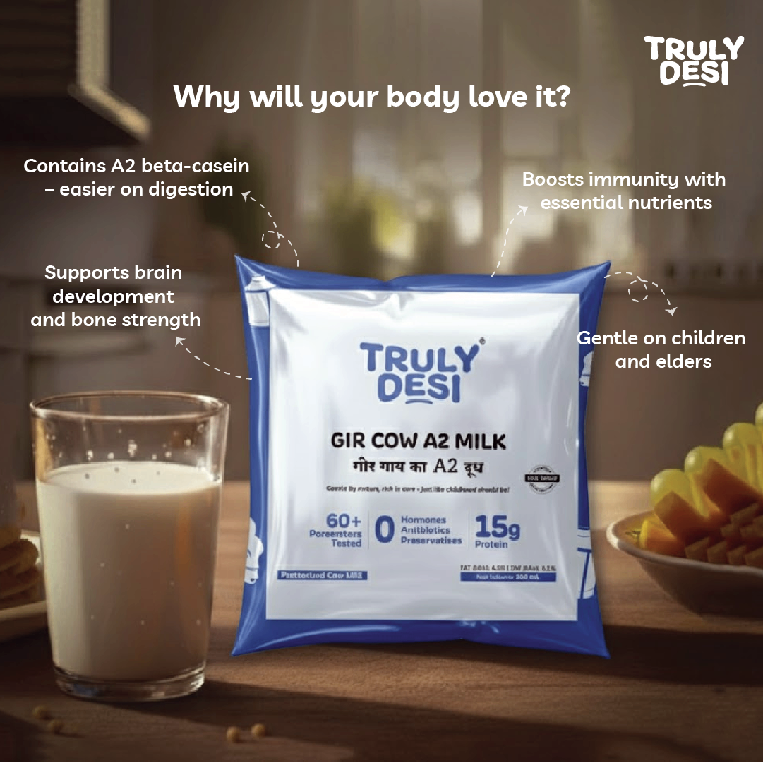 Gir Cow Milk Trial Pack (10 Ltr)