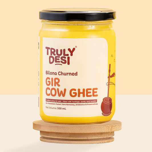 Bilona Churned Gir Cow Ghee