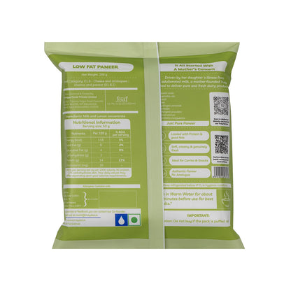 Low Fat Paneer